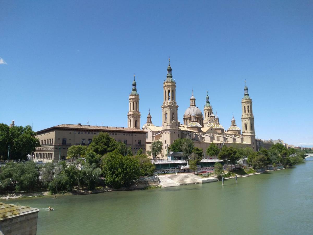 Acojedor Piso A Metros Del Pilar Y Plaza Espana Saragozza Esterno foto
