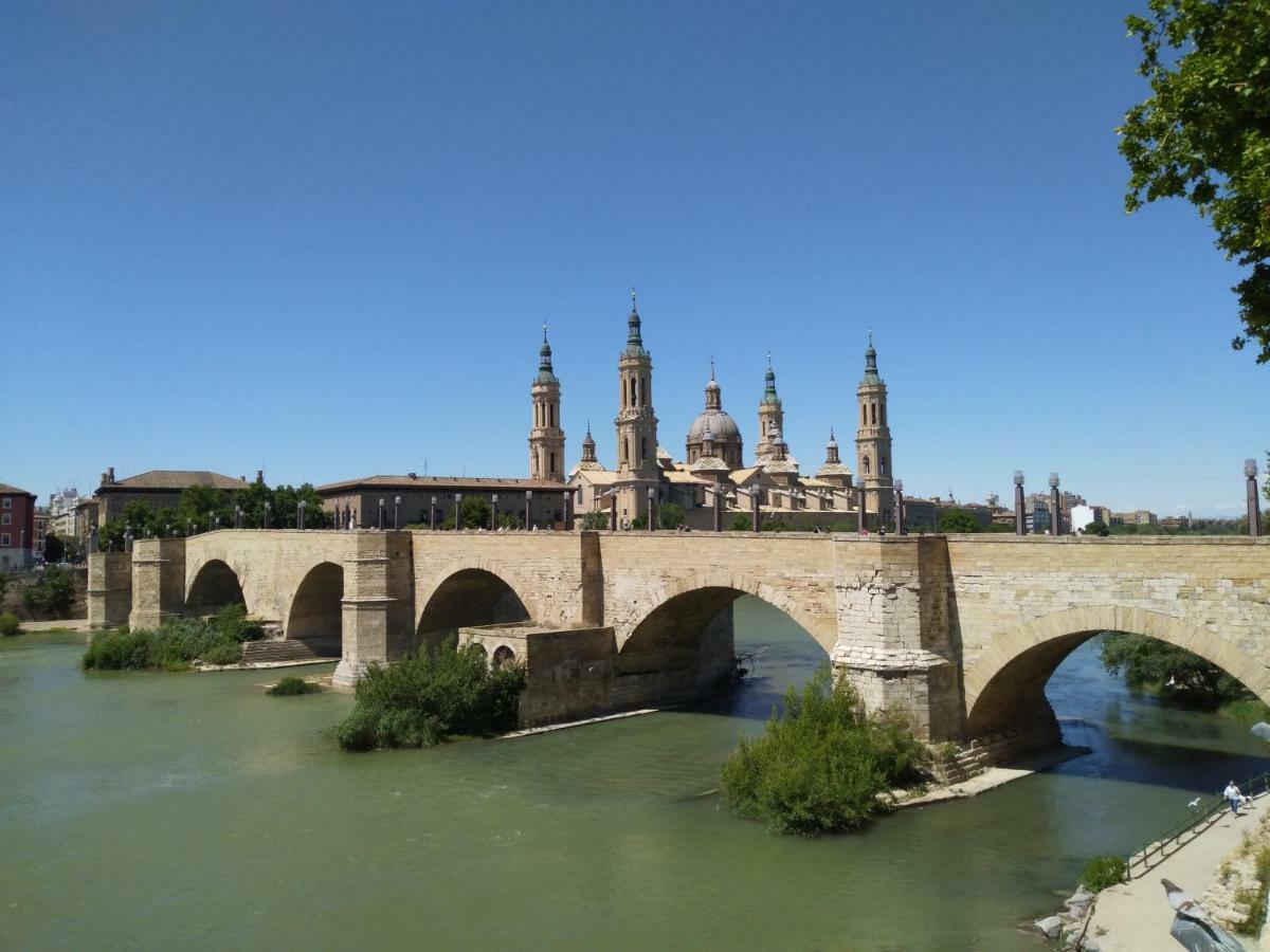 Acojedor Piso A Metros Del Pilar Y Plaza Espana Saragozza Esterno foto