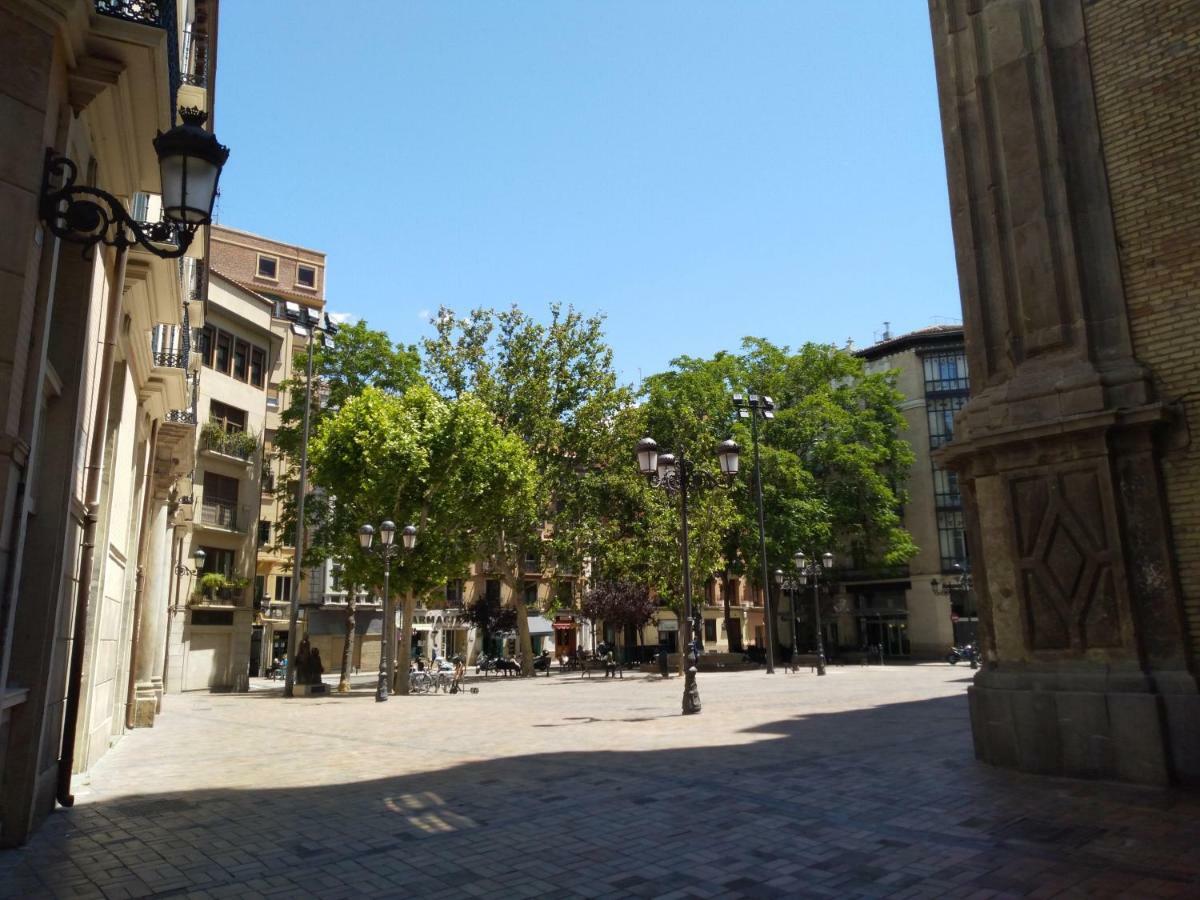 Acojedor Piso A Metros Del Pilar Y Plaza Espana Saragozza Esterno foto